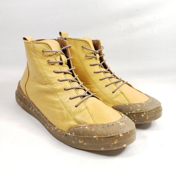 Sheridan Mia Shoes - Sheridan Mia Women's Size 7.5 Gold Supple Leather Bootie